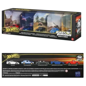 Hot Wheels Fast & Furious Brian O'Conner Premium 5-Car Set JMN13