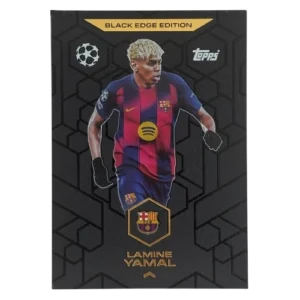Lamine Yamal BE3 Black Edge Topps Match Attax 2025/26