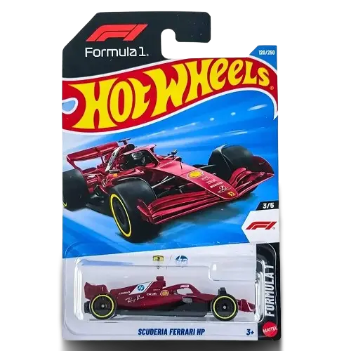 Hot Wheels Scuderia Ferrari HP - Formula 1 3/5 - 120/250 - 2026 Mainline - JJJ78