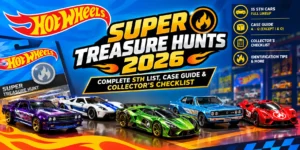 Hot Wheels Super Treasure Hunt Cars 2026: Complete STH List