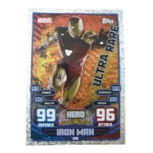 Topps Hero Attax Marvel Iron Man #259 Ultra Rare card