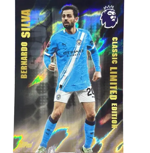 Topps Premier League 2025-26 Classic Limited Edition Bernardo Silva LE12 Manchester City card